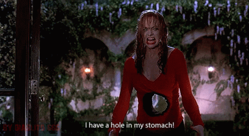 Death Becomes Her Helen Sharp Hole In Stomach GIF