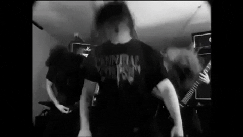 Death Metal Band Headbang GIF