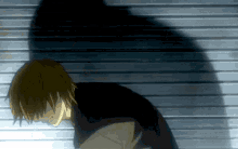Death Note Light Yagami Dark Creepy Laugh GIF