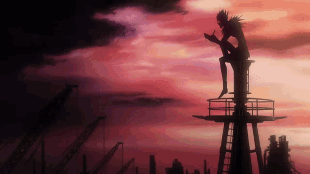 Death Note Ryuk Writing GIF