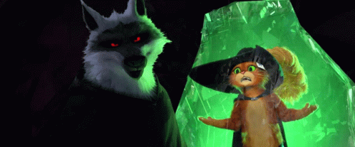 Death Puss In Boots Cracking The Ice GIF