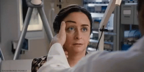 Debbie Downer Eyebrow Lift GIF
