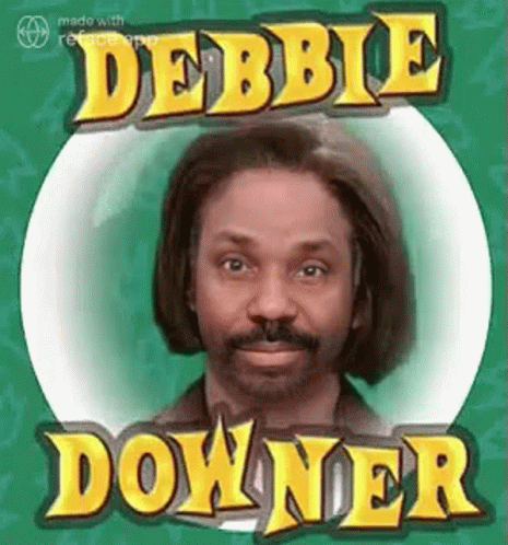 Debbie Downer Meme Face GIF