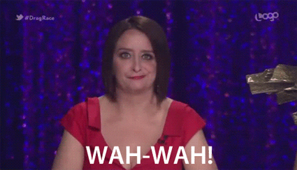 Debbie Downer Rupaul's Drag Race GIF