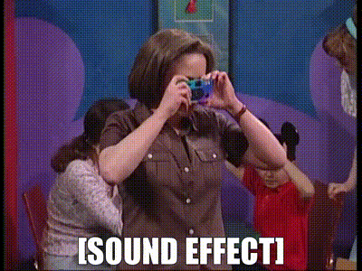 Debbie Downer Taking Photos GIF
