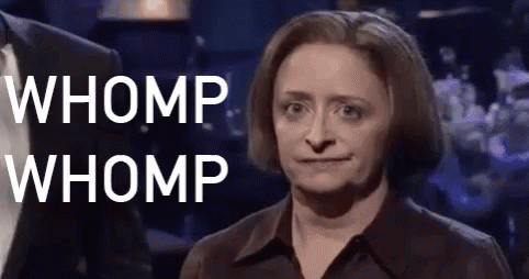 Debbie Downer Zooming In GIF