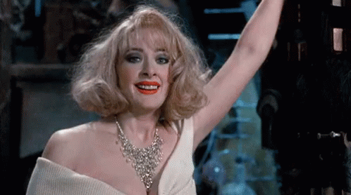 Debbie Wishes Luck On Addams Family Thanksgiving GIF