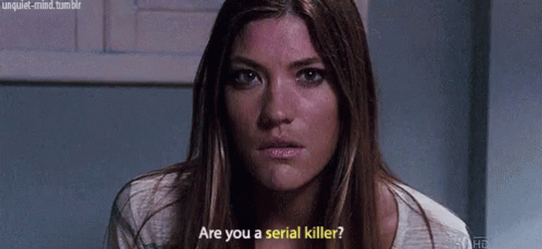 Debra Morgan Asking Dexter GIF