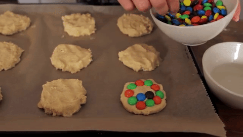 Decorating Cookie Dough GIF