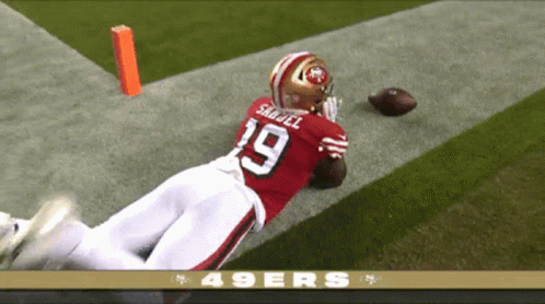 Deebo Samuel Playful Feet Swing GIF