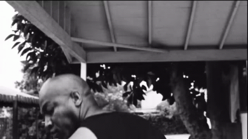 Big Bully Deebo Approaching Slender Guy GIF