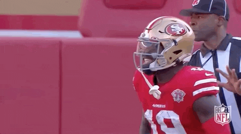 Deebo Samuel San Francisco Football Handshake GIF
