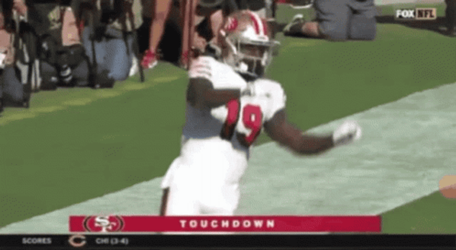 Deebo Samuel Touchdown Celebration GIF