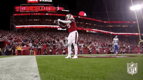 Deebo Samuel Touchdown Dance GIF