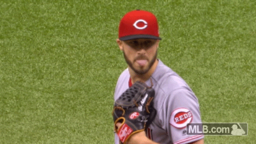 Deep Breath Baseball Player GIF