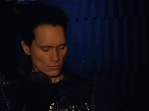 Man Relaxation Ritual Deep Breathing GIF