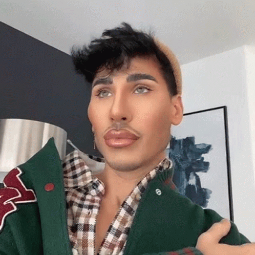 Classy Gay Relax And Deep Breathing GIF