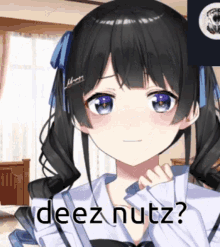 Deez Nuts Anime Tsukino Mito GIF