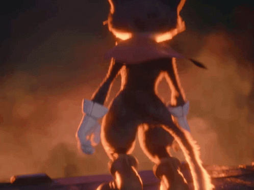 Defeated Pounding Ground Cait Sith Final Fantasy GIF