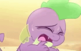 Dehydrated Spike Dry Heat GIF