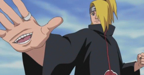 Naruto Character Menacing Deidara GIF