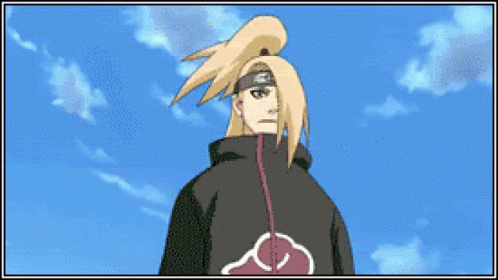 Deidara Anime Explosion GIF
