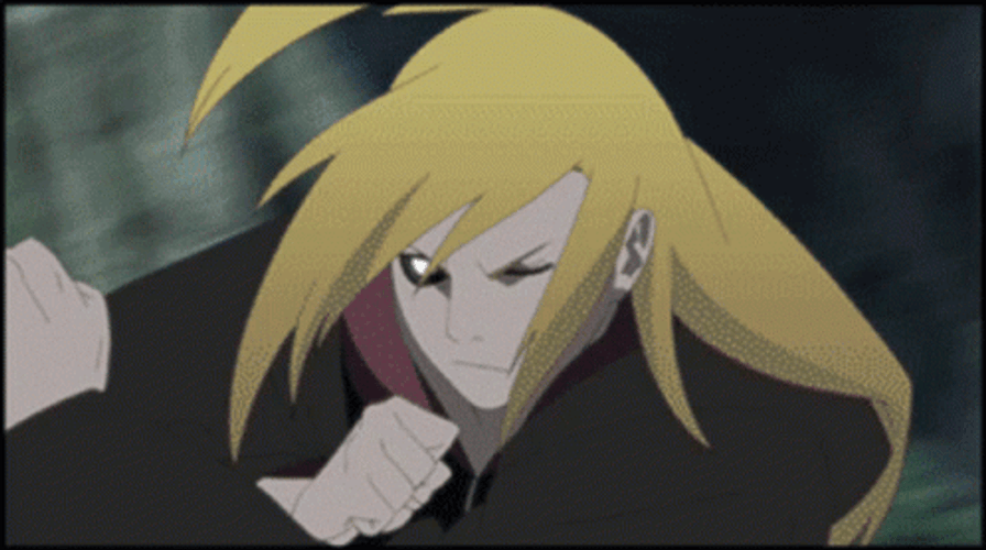 Deidara Naruto Explode GIF