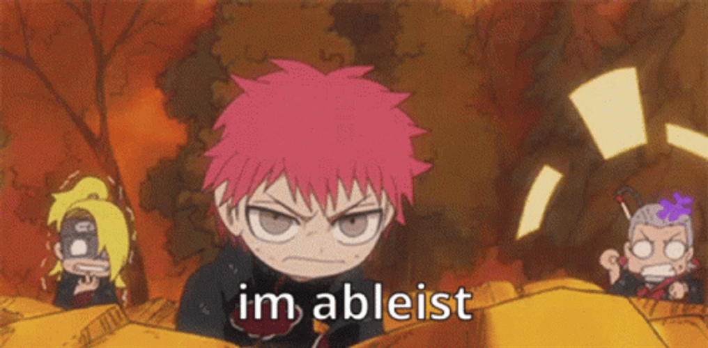 Deidara Sasori Chibi Anime  GIF