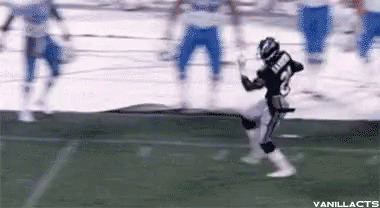 Deion Sanders Football Field Run GIF