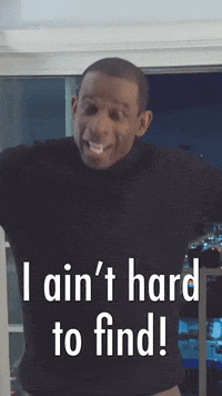 Deion Sanders I Ain't Hard To Find GIF
