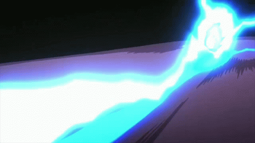 Deku Fighting As Fast As A Lightning GIF