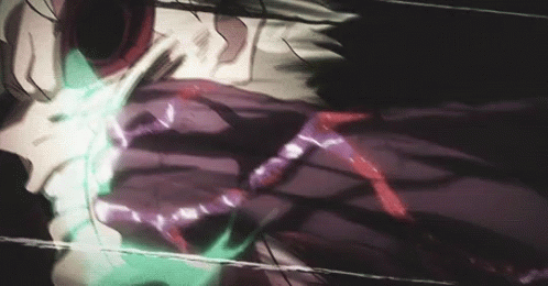 Deku Fighting Bakugo With All His Might GIF