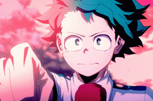 Deku Fighting For Peace GIF