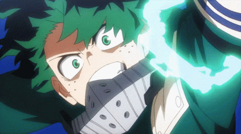 Deku Vigilante Blackwhip Above The Sky GIF