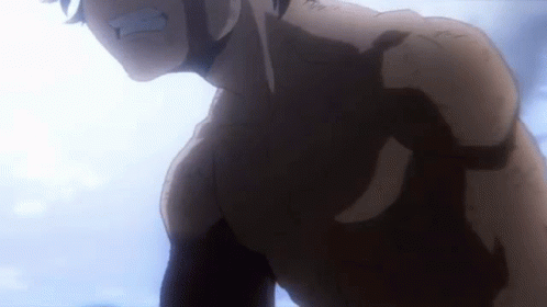 Deku Vigilante Bloody Face GIF