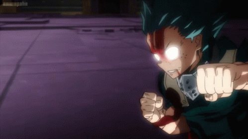 Deku Vigilante Fast Battle Fight GIF