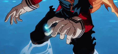 Deku Vigilante On Attack Stance GIF