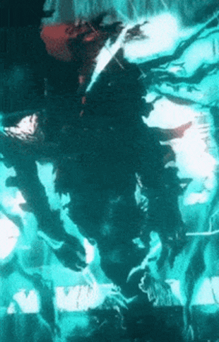 Deku Vigilante Red And Blue Energy GIF