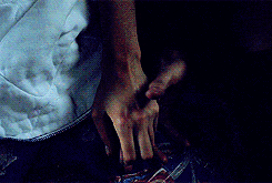 Delena Holding Hands The Vampire Diaries GIF