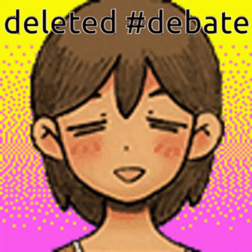 Delete And Debate GIF