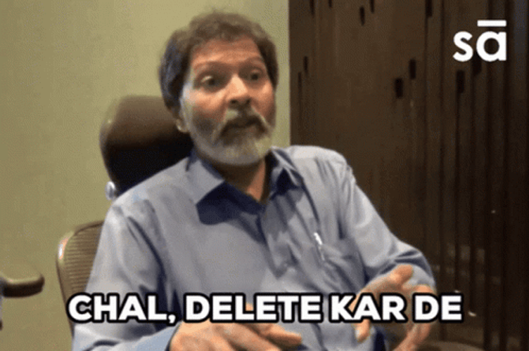 Delete It Please GIF