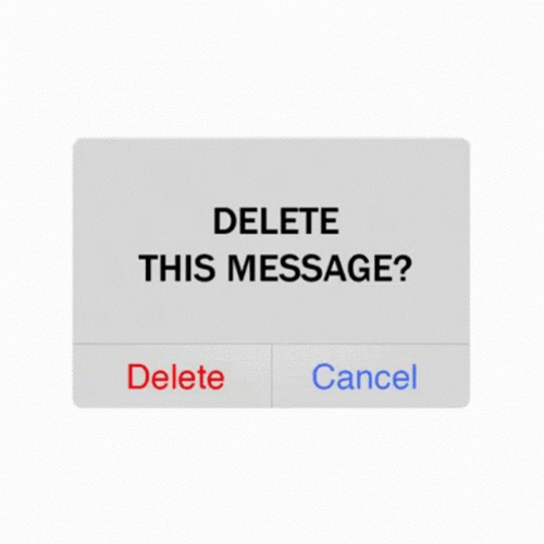Delete This Message GIF