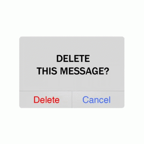 Delete This Message GIF