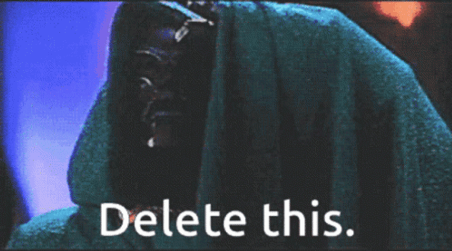 Delete This Now GIF
