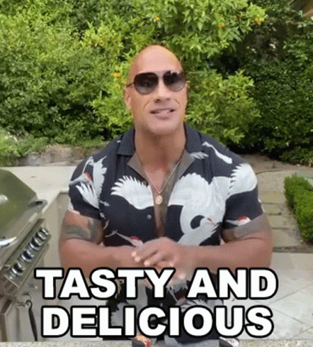 Dwayne Johnson Tasty And Delicious GIF