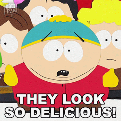 Eric Cartman They Look So Delicious GIF