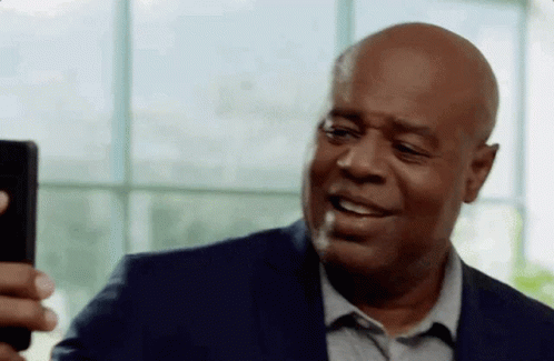 Delightfully Impressed On Phone Message GIF