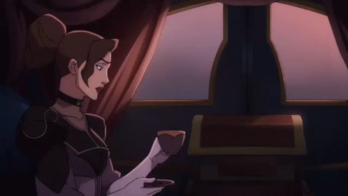 Delilah Briarwood Blood Splatter On Window GIF