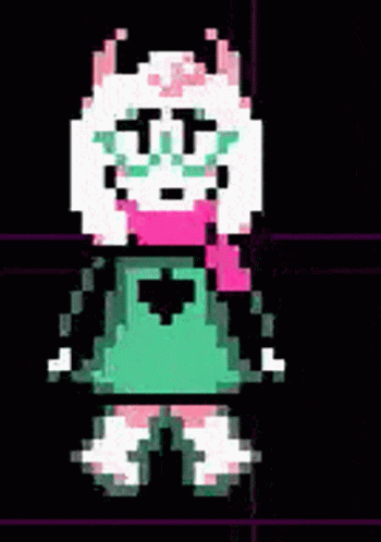 Deltarune Ralsei With Knife GIF