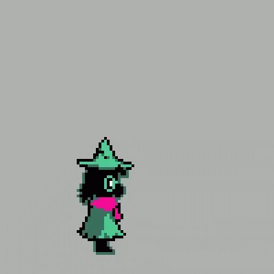 Deltarune Ralsei Machine Gun GIF